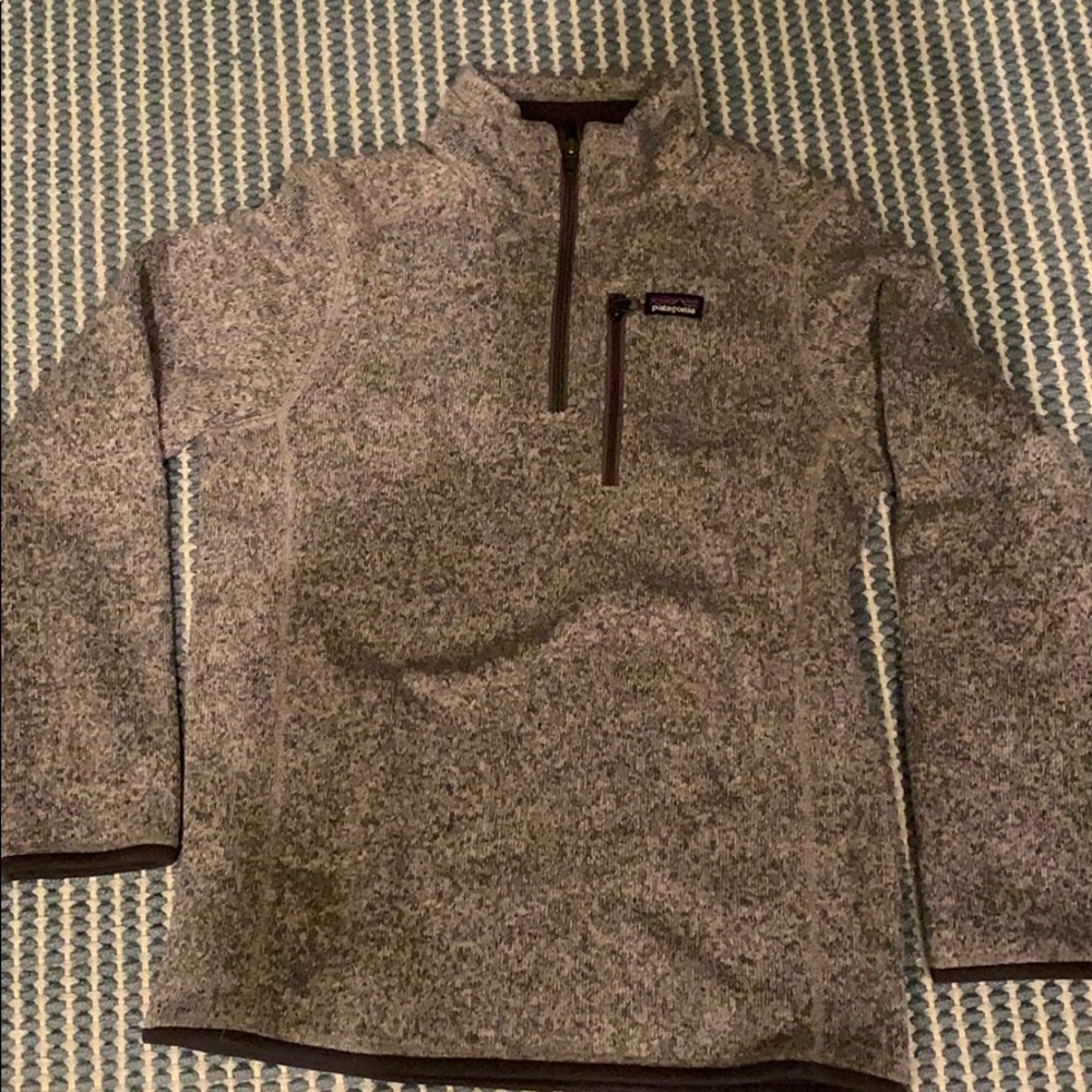 Patagonia quarter zip fleece kids XL